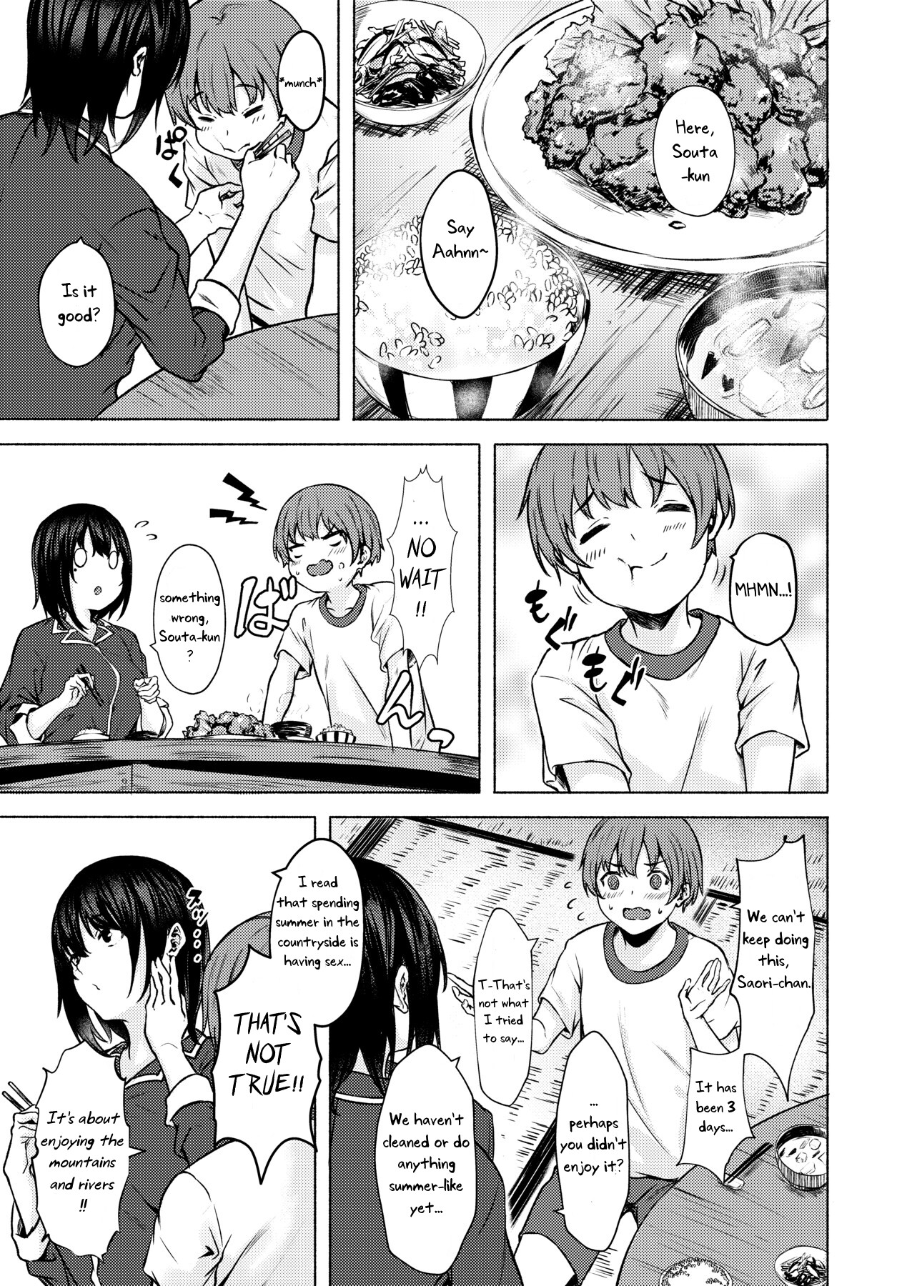 Hentai Manga Comic-Saori-chan is Clumsily and Sexy-Read-12